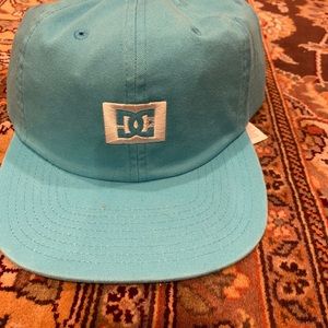 DC never worn SnapBack teal blue and size 1SZ